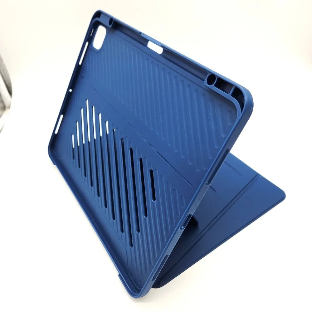 ESR iPad Pro 13 Case M5 M4 Blue Flip Stand Cover Pencil Holder Slim